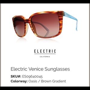 Electric Sunglasses; women’s. Mint condition.